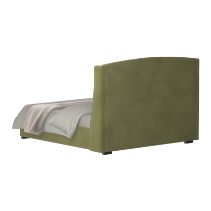 Sophia Upholstered Bed with Buttoned Headboard