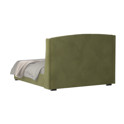 Sophia Upholstered Bed with Buttoned Headboard