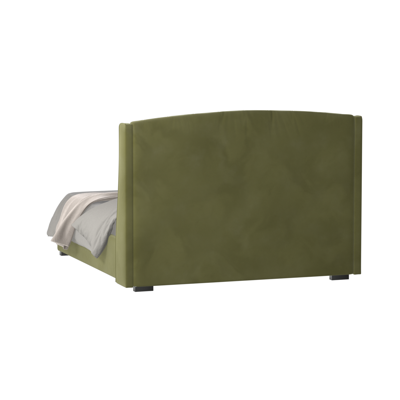 Sophia Upholstered Bed with Buttoned Headboard