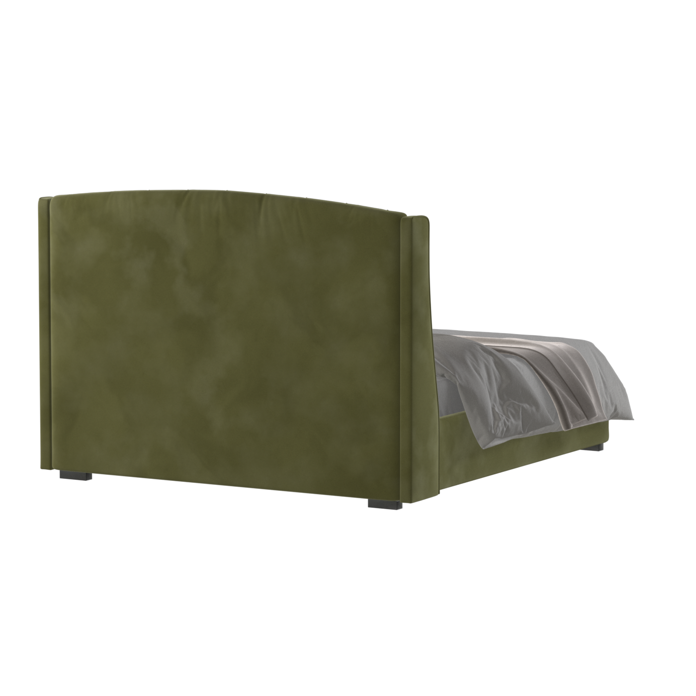 Sophia Upholstered Bed with Buttoned Headboard