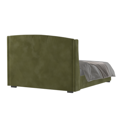 Sophia Upholstered Bed with Buttoned Headboard