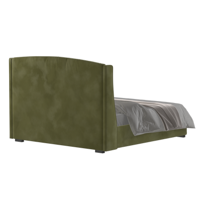 Sophia Upholstered Bed with Buttoned Headboard
