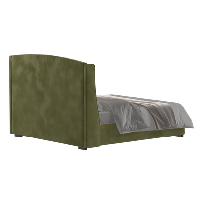 Sophia Upholstered Bed with Buttoned Headboard