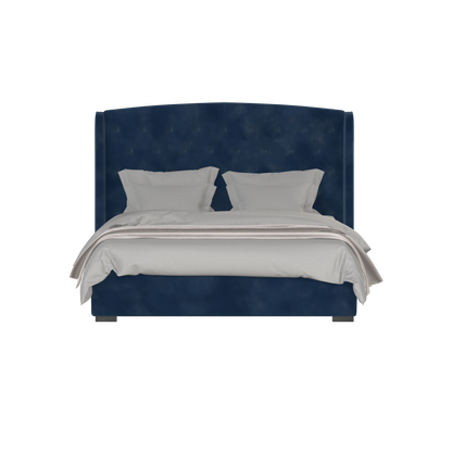 Sophia Upholstered Bed with Buttoned Headboard
