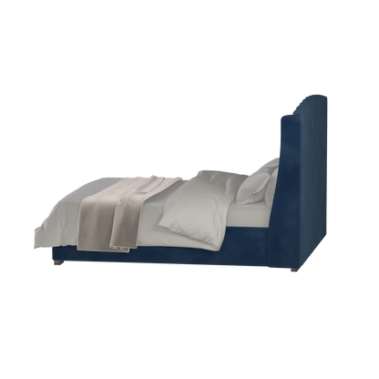 Sophia Upholstered Bed with Buttoned Headboard