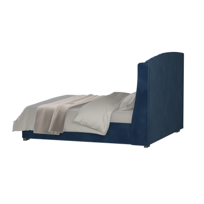 Sophia Upholstered Bed with Buttoned Headboard