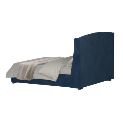 Sophia Upholstered Bed with Buttoned Headboard