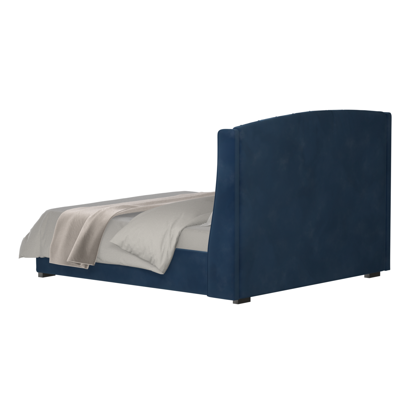 Sophia Upholstered Bed with Buttoned Headboard