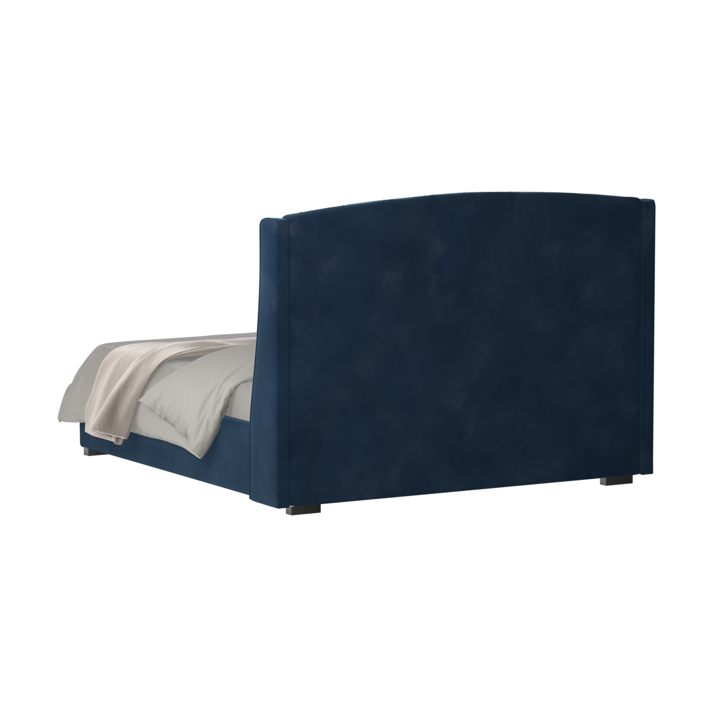 Sophia Upholstered Bed with Buttoned Headboard