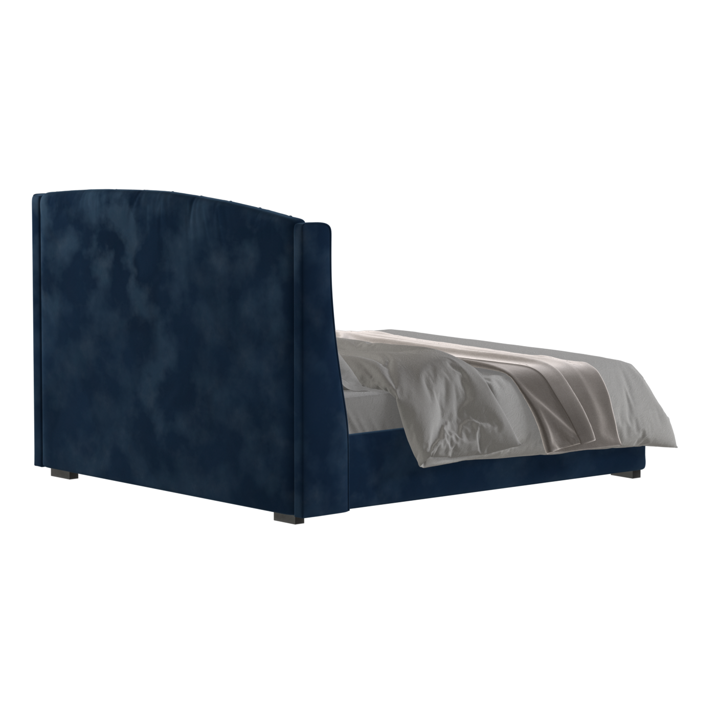 Sophia Upholstered Bed with Buttoned Headboard