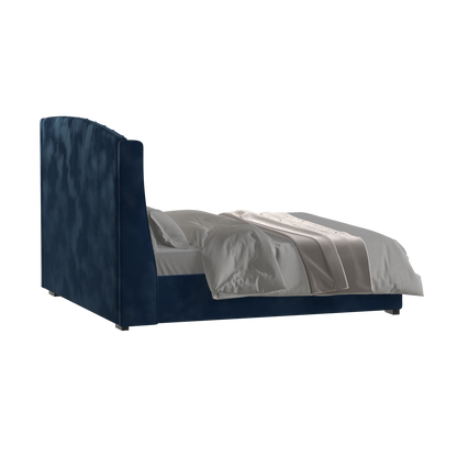 Sophia Upholstered Bed with Buttoned Headboard