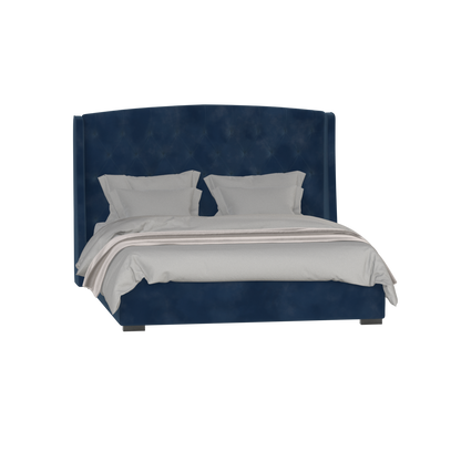 Sophia Upholstered Bed with Buttoned Headboard