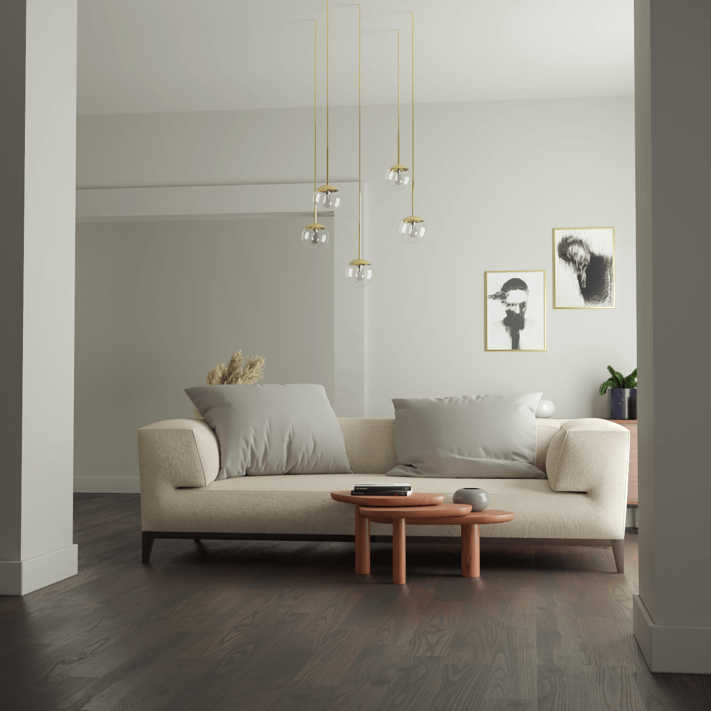 Strand Sofa With Solid Wood Frame