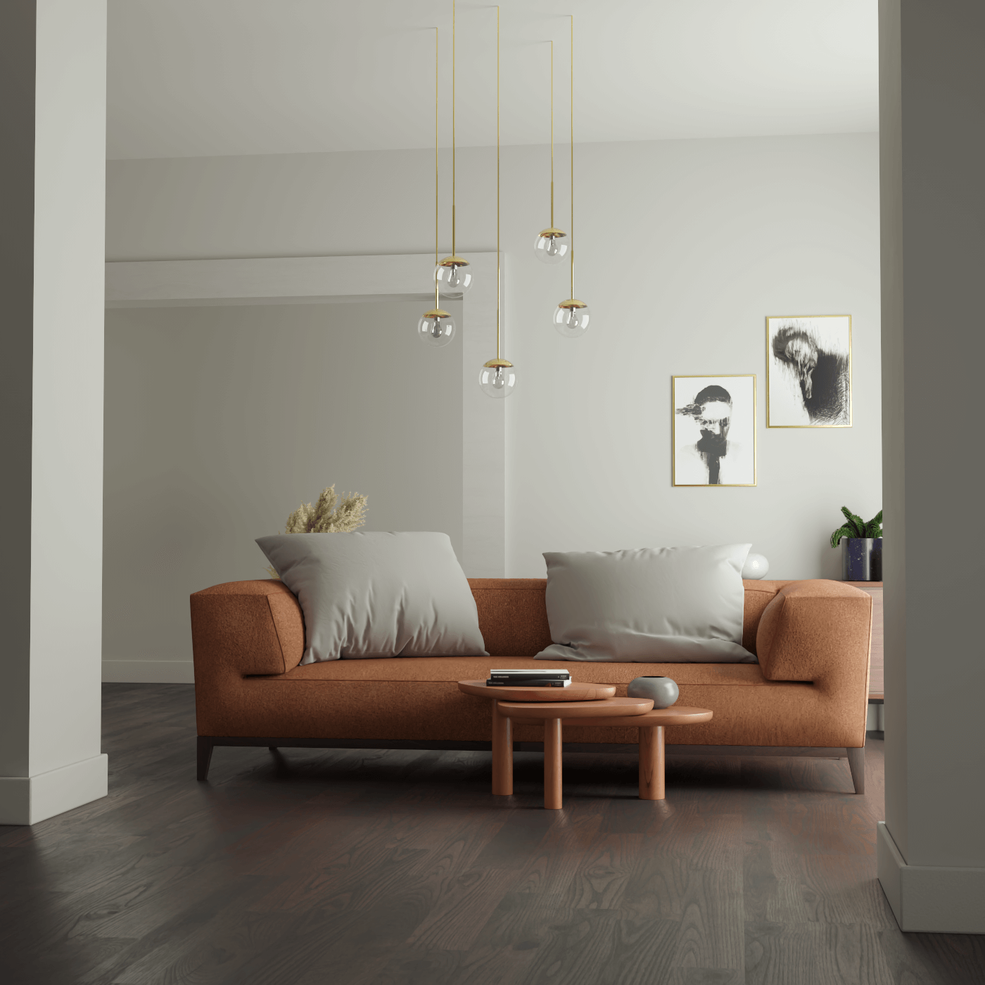 Strand Sofa With Solid Wood Frame