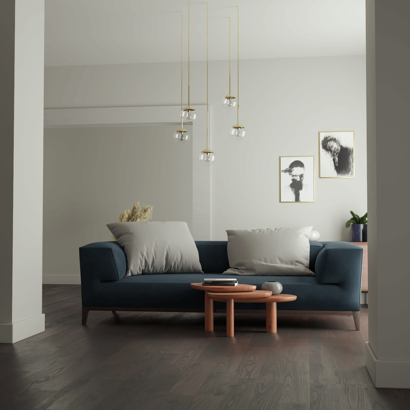 Strand Sofa With Solid Wood Frame