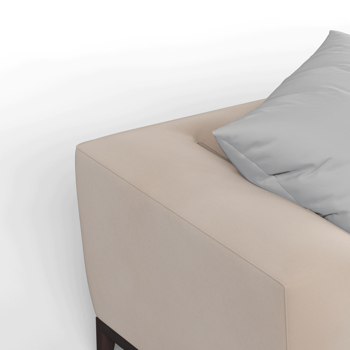 Strand Sofa With Solid Wood Frame