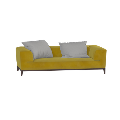 Strand Sofa With Solid Wood Frame