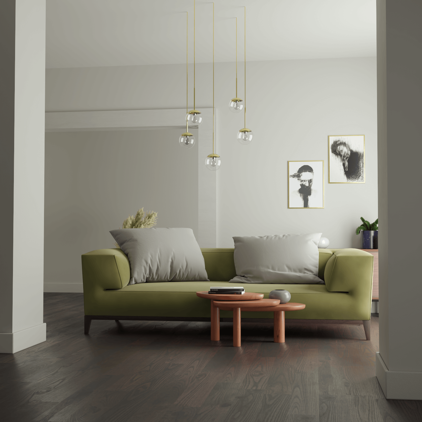 Strand Sofa With Solid Wood Frame