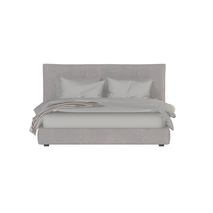 Thea Upholstered Double Bed with Clean Headboard