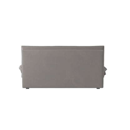 Thea Upholstered Double Bed with Clean Headboard