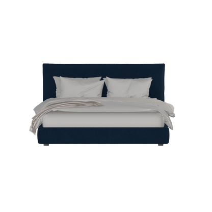 Thea Upholstered Double Bed with Clean Headboard