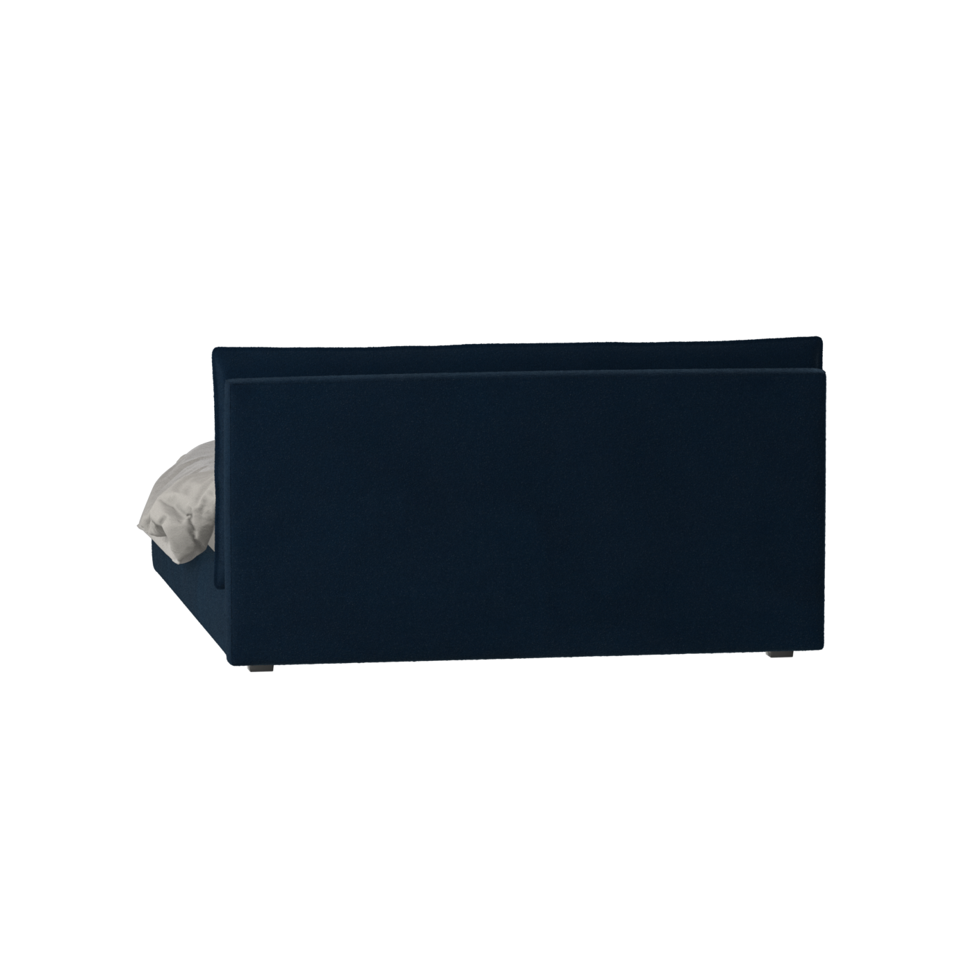 Thea Upholstered Double Bed with Clean Headboard