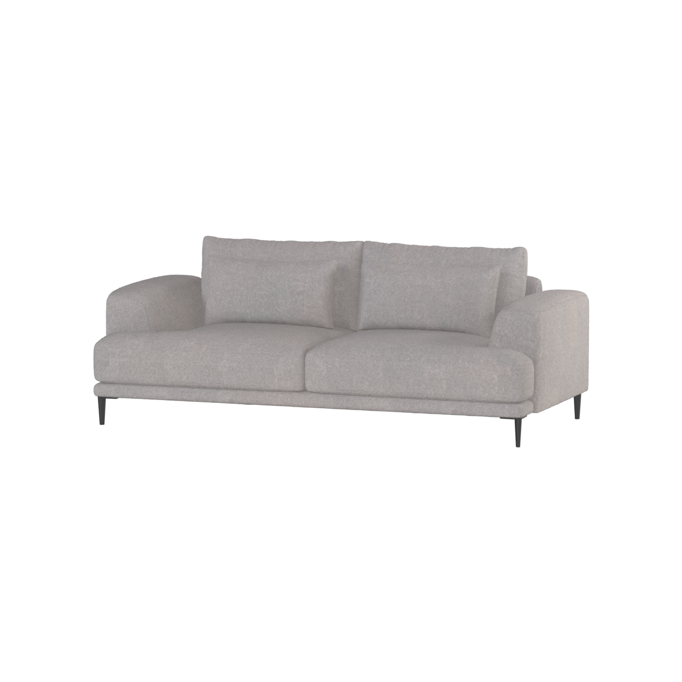 Valen 2 Seater Sofa — Deep Seating with Oversized Cushions