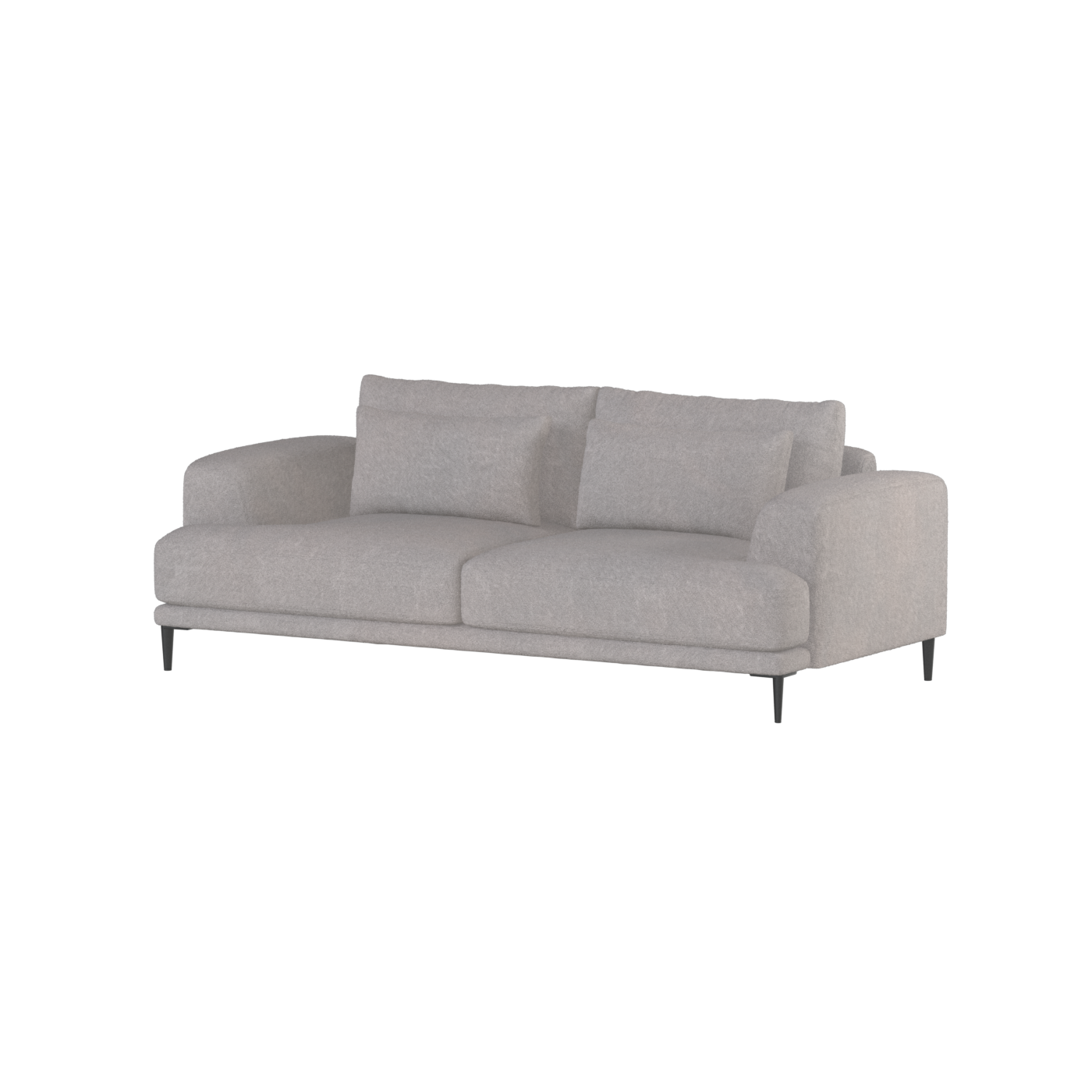 Valen 2 Seater Sofa — Deep Seating with Oversized Cushions