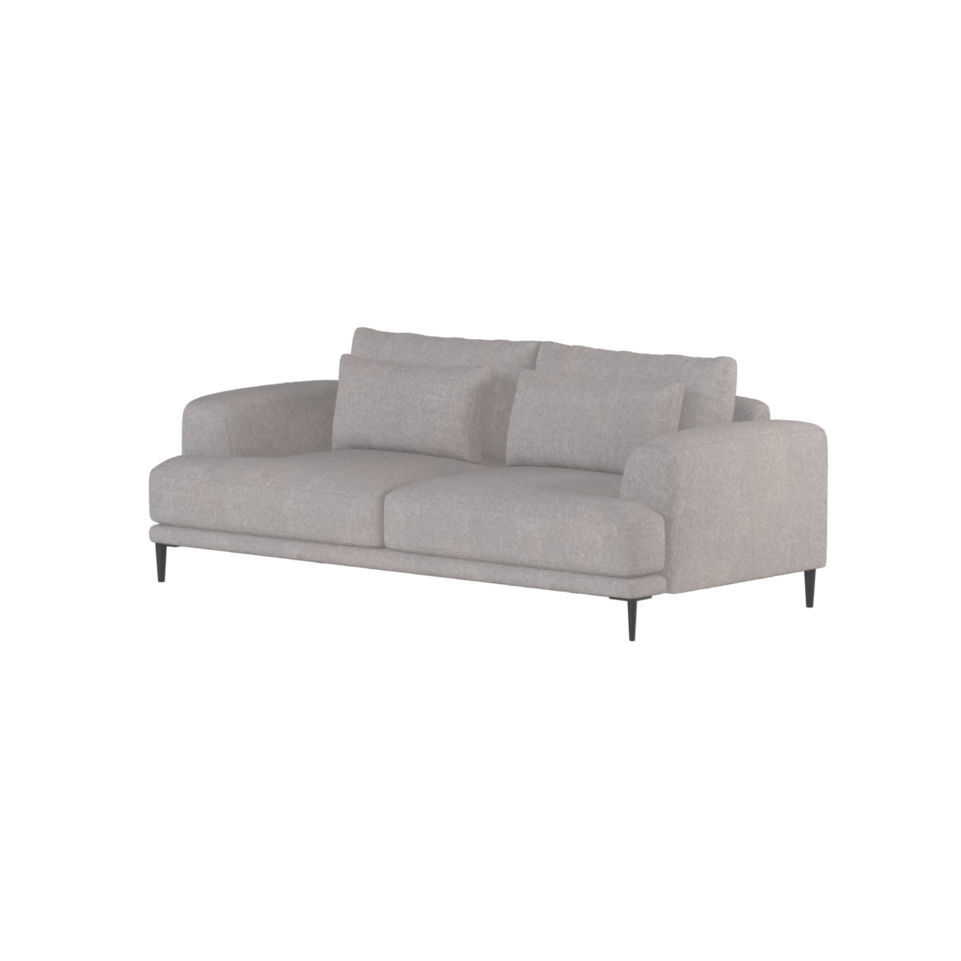 Valen 2 Seater Sofa — Deep Seating with Oversized Cushions