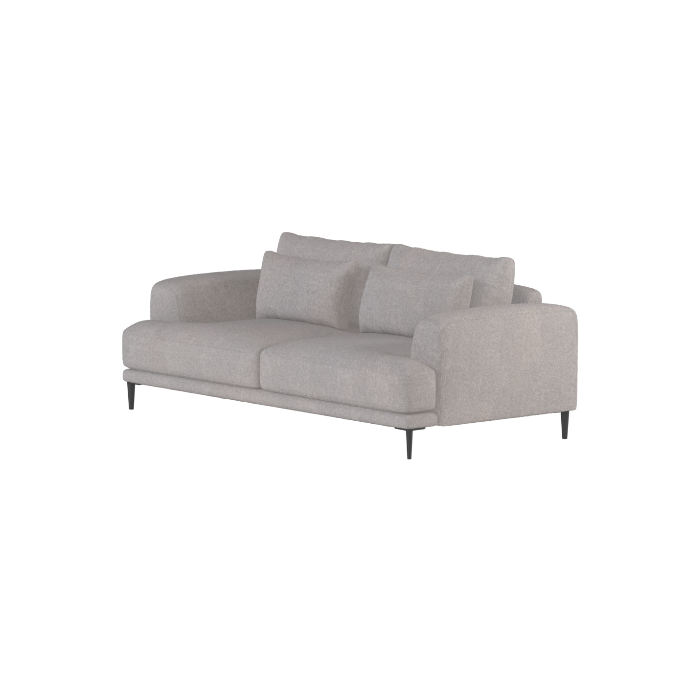 Valen 2 Seater Sofa — Deep Seating with Oversized Cushions