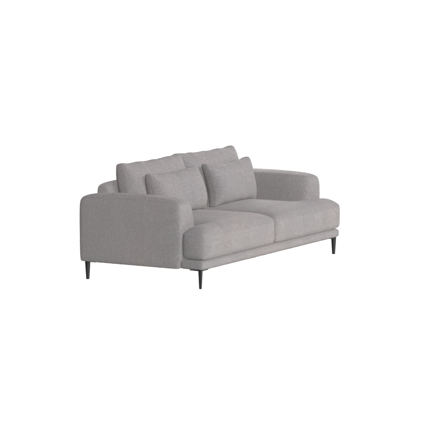 Valen 2 Seater Sofa — Deep Seating with Oversized Cushions