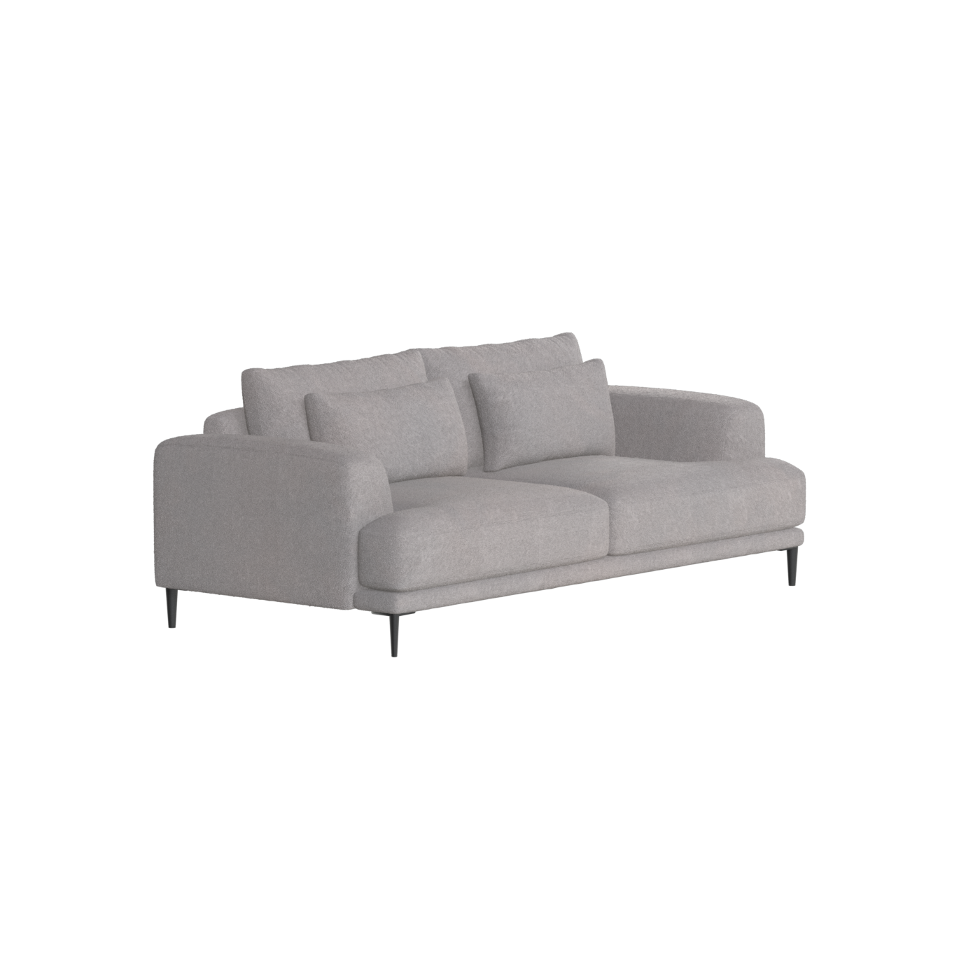 Valen 2 Seater Sofa — Deep Seating with Oversized Cushions