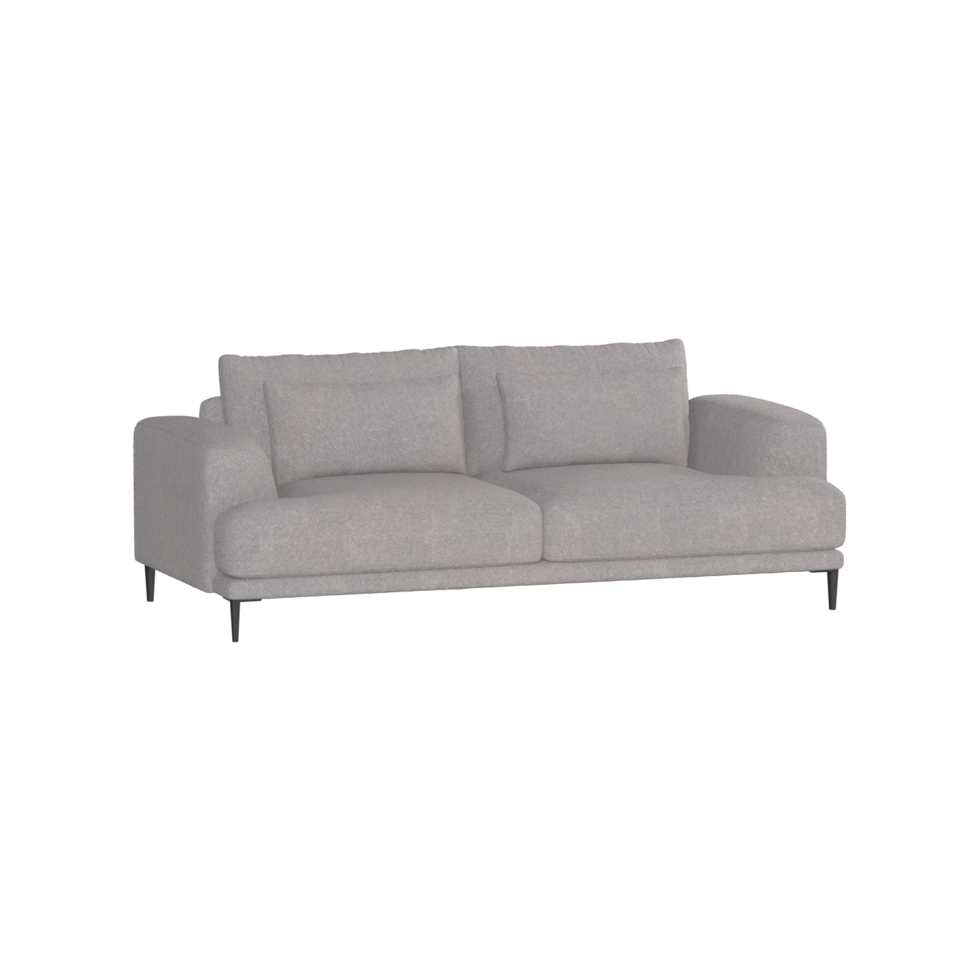 Valen 2 Seater Sofa — Deep Seating with Oversized Cushions