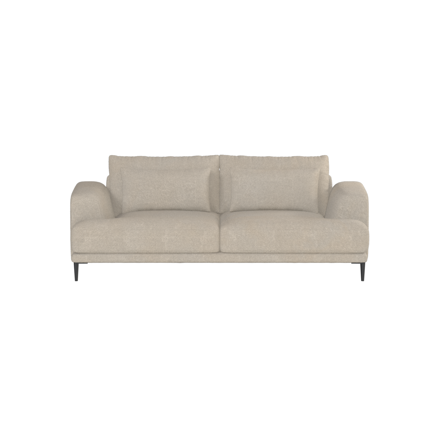 Valen 2 Seater Sofa — Deep Seating with Oversized Cushions