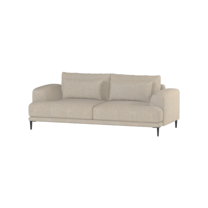 Valen 2 Seater Sofa — Deep Seating with Oversized Cushions