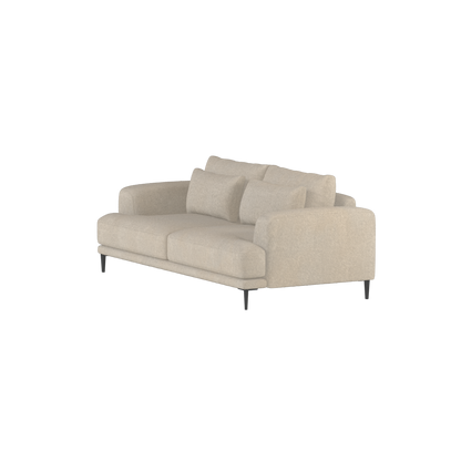 Valen 2 Seater Sofa — Deep Seating with Oversized Cushions