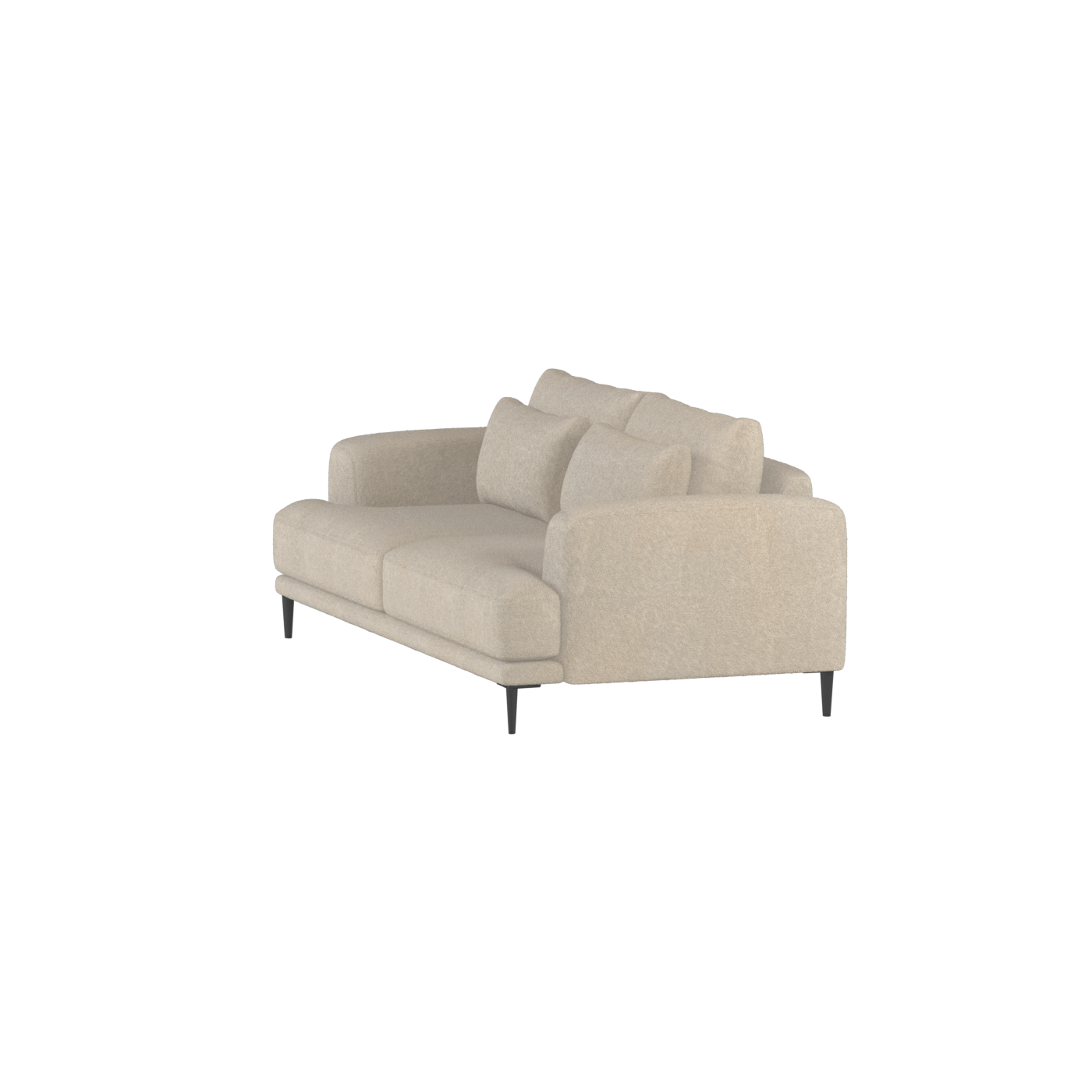 Valen 2 Seater Sofa — Deep Seating with Oversized Cushions