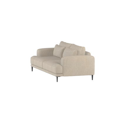 Valen 2 Seater Sofa — Deep Seating with Oversized Cushions