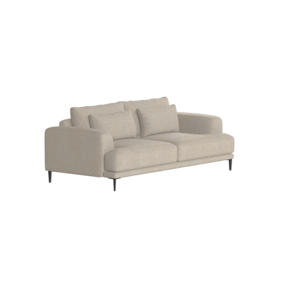 Valen 2 Seater Sofa — Deep Seating with Oversized Cushions