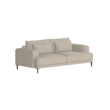 Valen 2 Seater Sofa — Deep Seating with Oversized Cushions