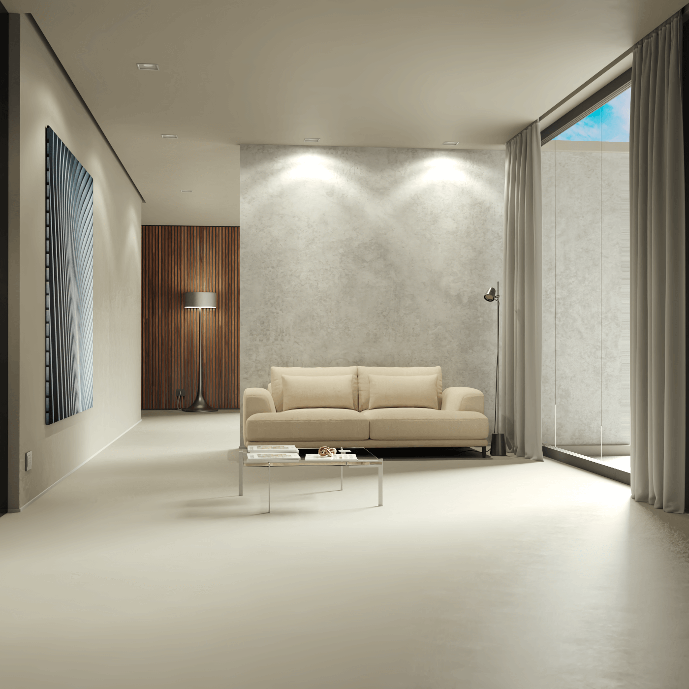 Valen 2 Seater Sofa — Deep Seating with Oversized Cushions
