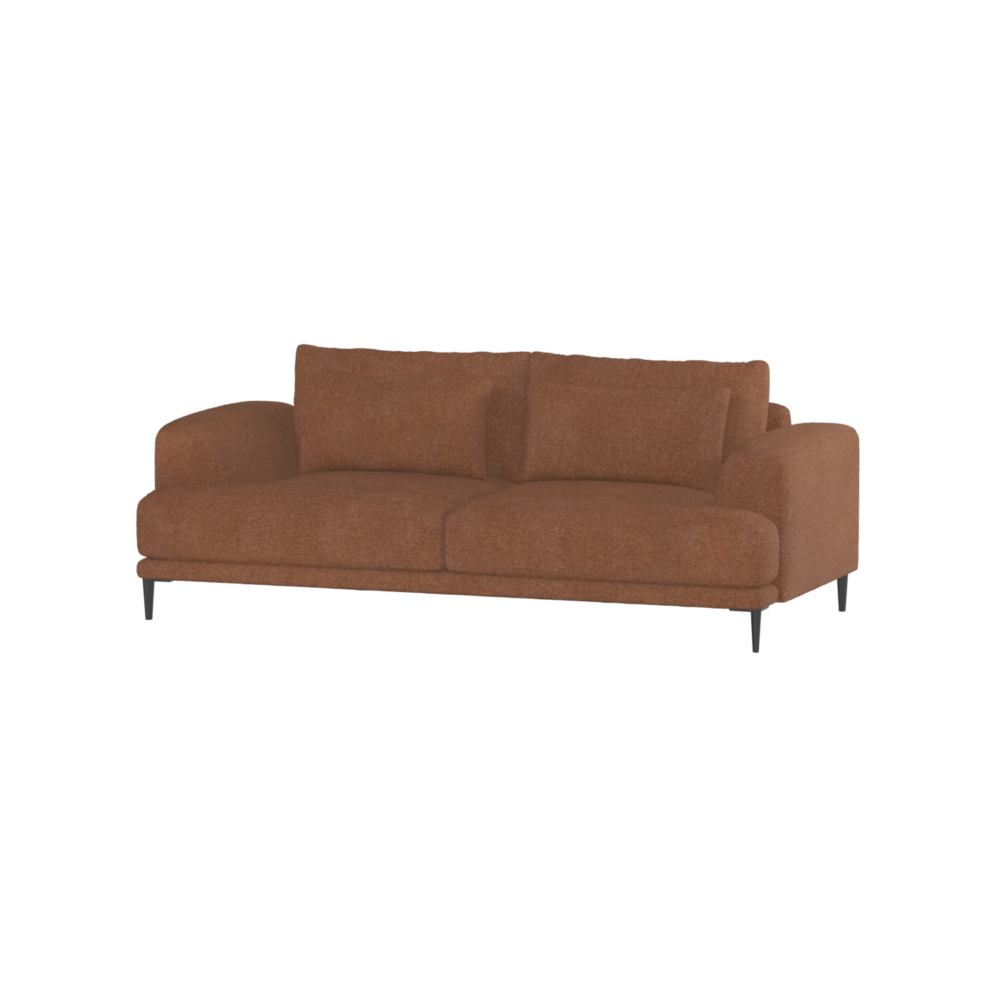 Valen 2 Seater Sofa — Deep Seating with Oversized Cushions