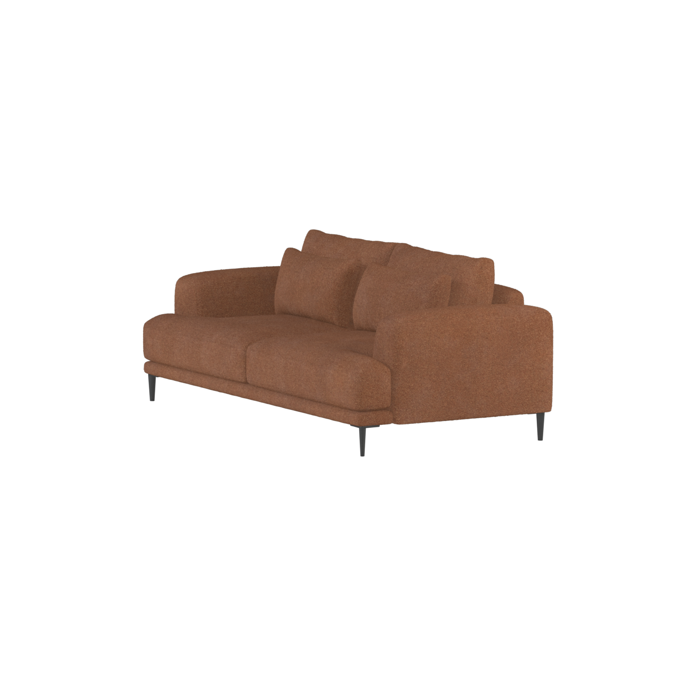 Valen 2 Seater Sofa — Deep Seating with Oversized Cushions