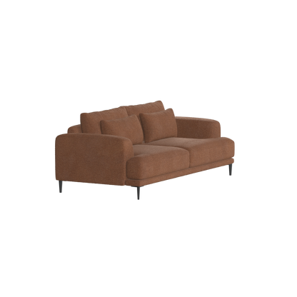 Valen 2 Seater Sofa — Deep Seating with Oversized Cushions