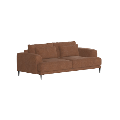 Valen 2 Seater Sofa — Deep Seating with Oversized Cushions