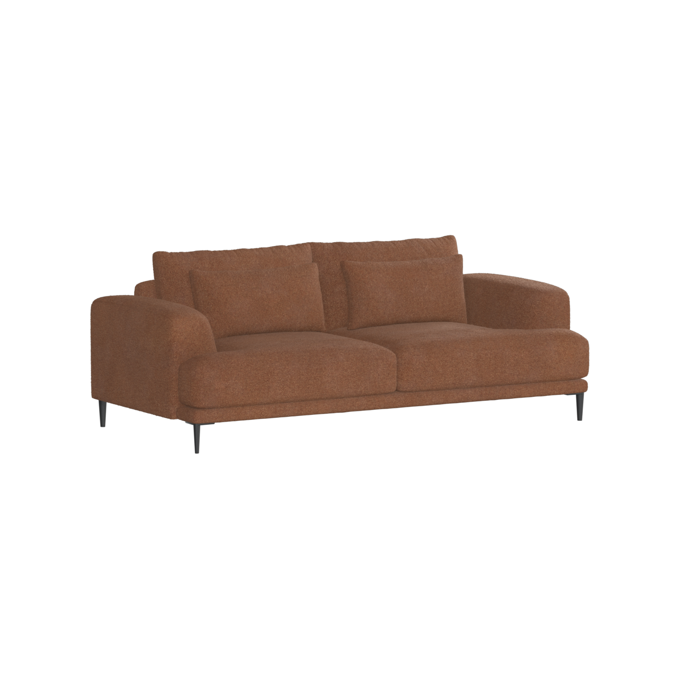 Valen 2 Seater Sofa — Deep Seating with Oversized Cushions