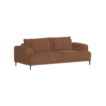 Valen 2 Seater Sofa — Deep Seating with Oversized Cushions