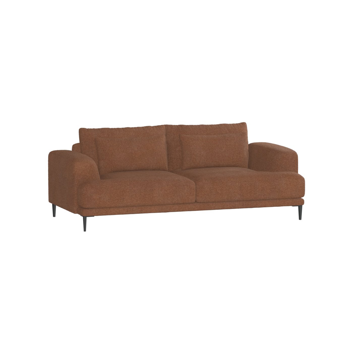 Valen 2 Seater Sofa — Deep Seating with Oversized Cushions
