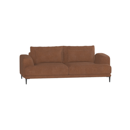 Valen 2 Seater Sofa — Deep Seating with Oversized Cushions