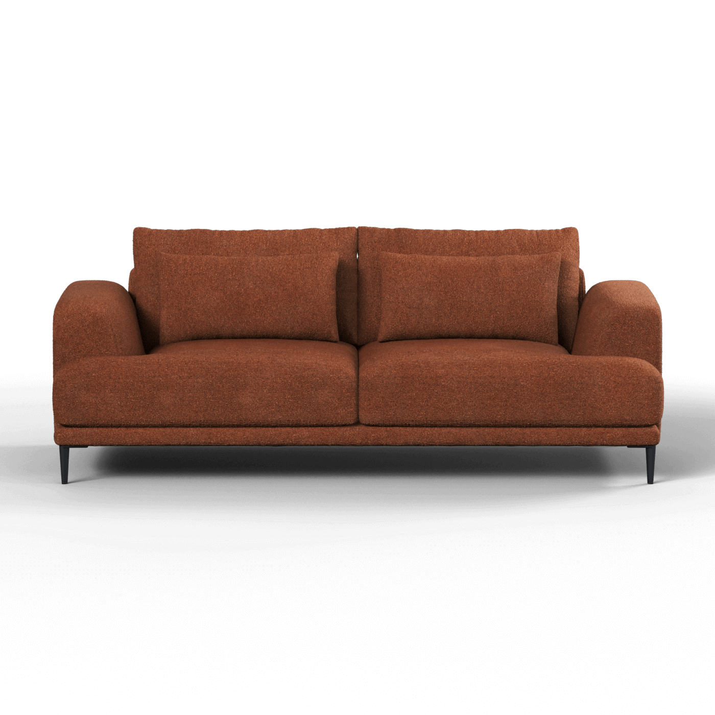Valen 2 Seater Sofa — Deep Seating with Oversized Cushions